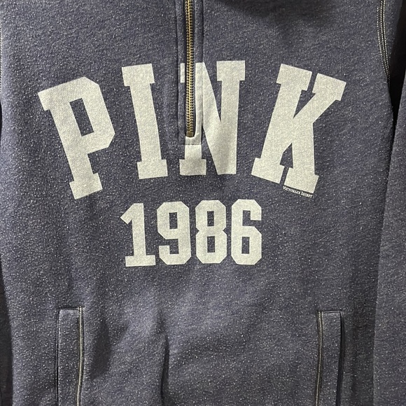 PINK sweatshirt women's size small - Picture 2 of 5